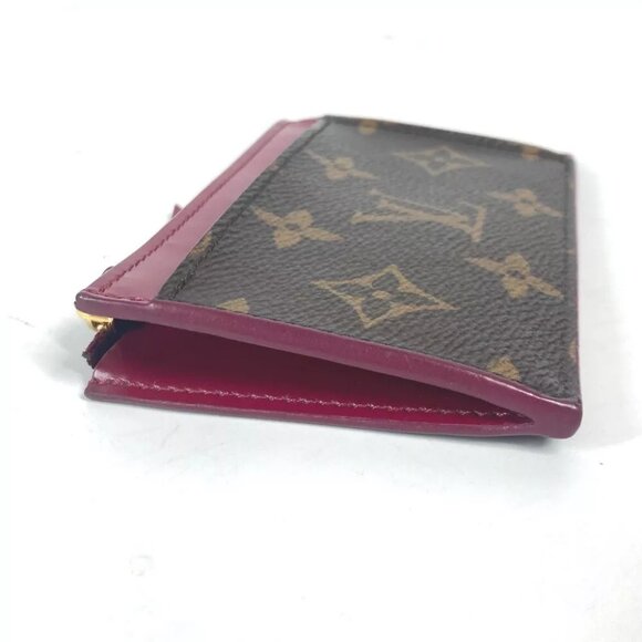 LOUIS VUITTON Monogram Porte Cartes Zip Wallet - Picture 3 of 12